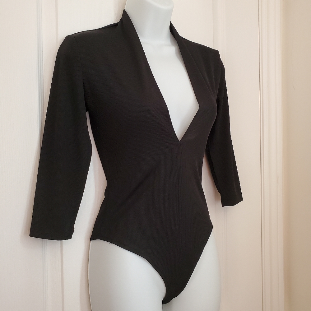 F21 Ribbed Bodysuit - Picture 5 of 12